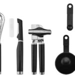 Black Kitchen Utensil and Gadget Set