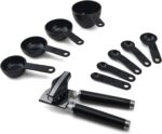 Black Kitchen Utensil and Gadget Set