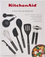 Black Kitchen Utensil and Gadget Set