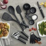 Black Kitchen Utensil and Gadget Set