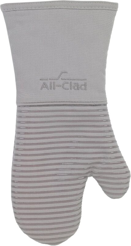 Titanium Gray Silicone Oven Mitt