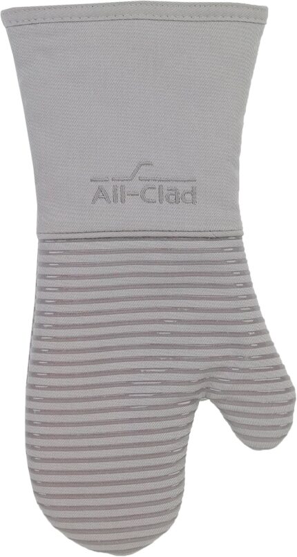 Titanium Gray Silicone Oven Mitt