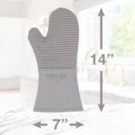 Titanium Gray Silicone Oven Mitt