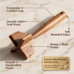 Teak Wood Meat Chopper