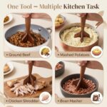 Teak Wood Meat Chopper