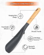 2-Pack Silicone Cooking Spoons