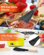 2-Pack Silicone Cooking Spoons