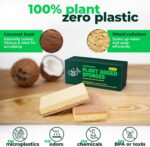 Natural Cellulose Kitchen Sponges - 12-Pack