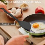 Black Silicone Spatula Turner Set
