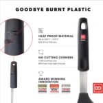 Black Silicone Spatula Set - 3-Piece