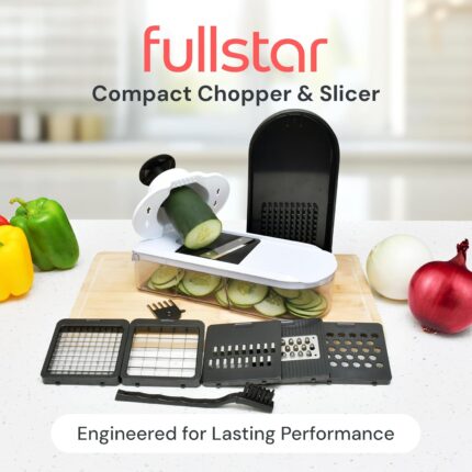 White Vegetable Chopper Slicer