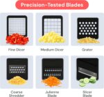 White Vegetable Chopper Slicer