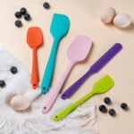 Multicolor Silicone Spatula Set - 5-Piece
