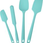 Aqua Sky Silicone Spatula Set - 4-Piece
