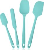 Aqua Sky Silicone Spatula Set - 4-Piece