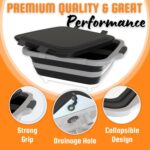Collapsible BBQ Prep Tub with Meat Claws