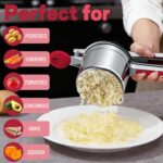 Red Stainless Steel Potato Ricer