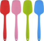 4-Piece Multicolor Silicone