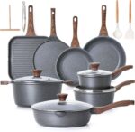 23-piece Granite Cookware Set