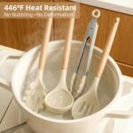 Khaki Silicone Cooking Utensil Set - 33-Piece