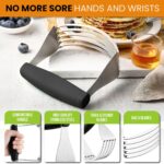 Black Handle Pastry Blender