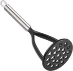 Blue Nylon Potato Masher with Steel Handle