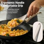 3-Piece Silicone Spoonula Set for Nonstick Cookware